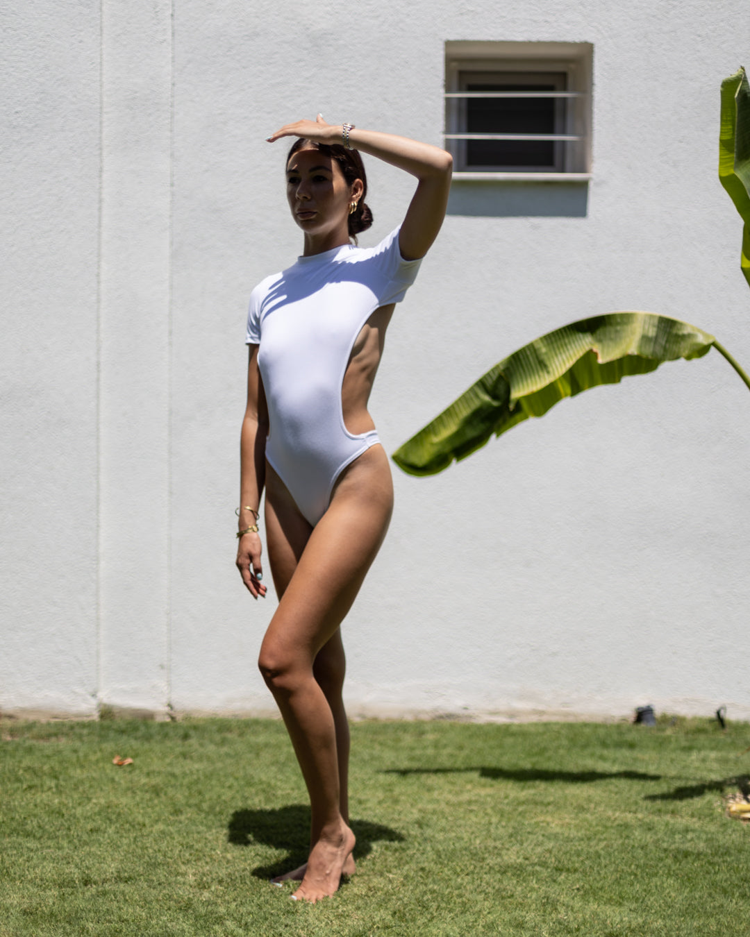 White' Raya Bodysuit