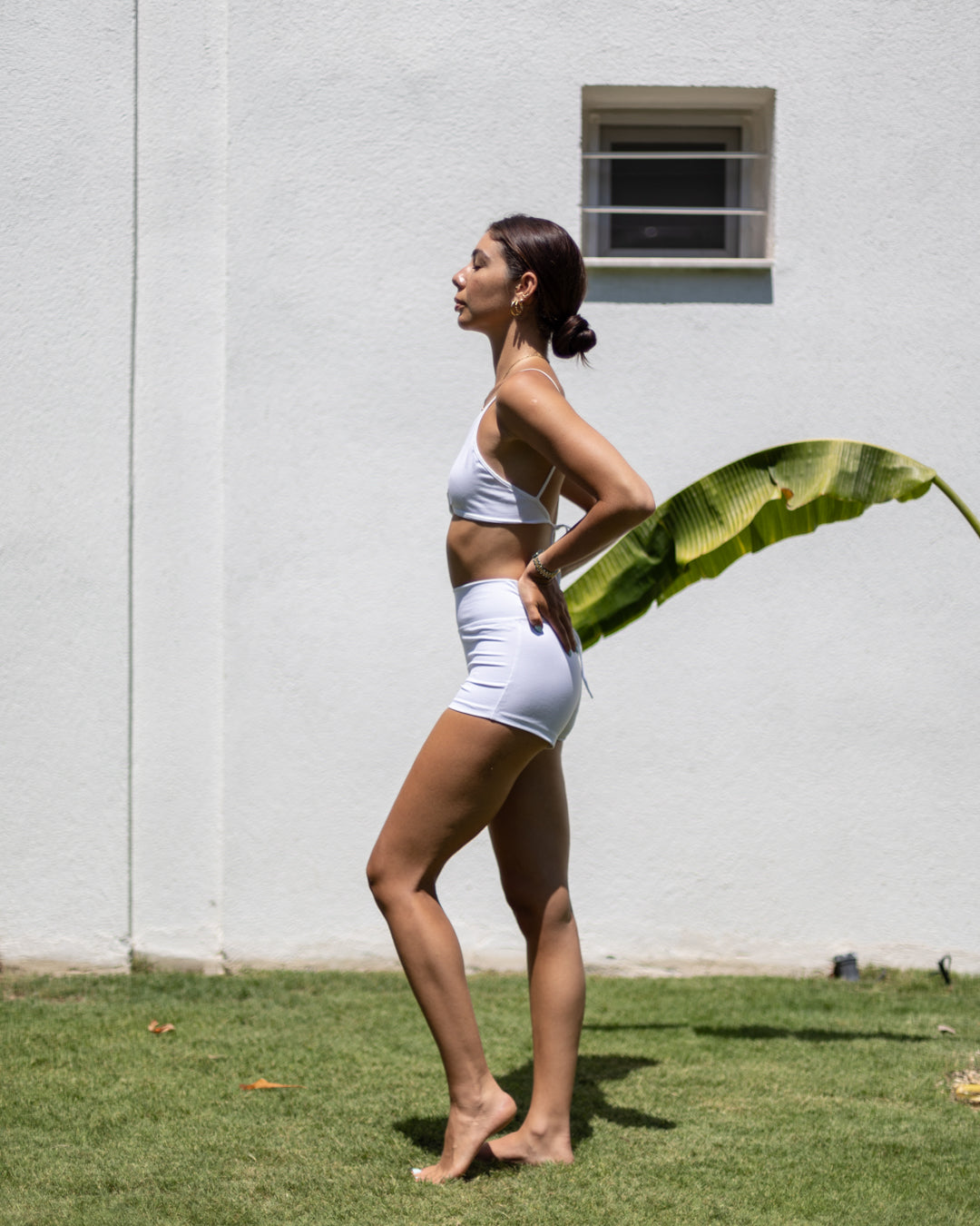 White Only Shorts